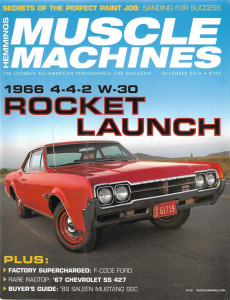 HEMMINGS MUSCLE MACHINES 2016 DEC - '67 CHEV SS 427, '89 SALEEN, '66 OLDS